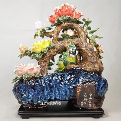 TƯỢNG SỨ MẪU ĐƠN - KHAI HOA PHÚ QUÝ
